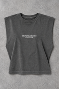 Women's Run Club Cutoff Tank