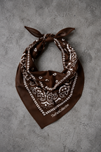 Brown Bandana - choose your print