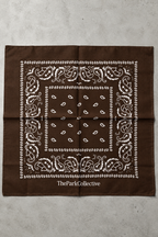 Brown Bandana - choose your print