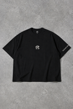 Men's Heavyweight Cropped Logo Tee