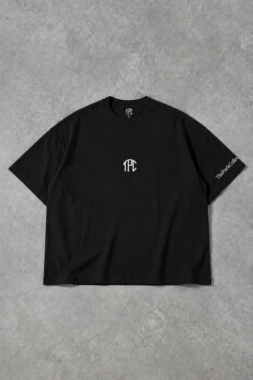 Men's Heavyweight Cropped Logo Tee